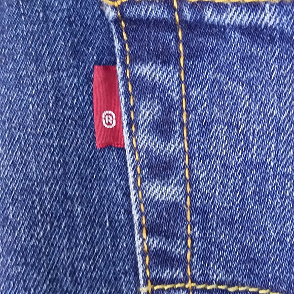 Levis 559 Relaxed Straight Jeans Mens W33 L30 Blue Denim Medium Wash Rare Tag - Picture 4 of 16